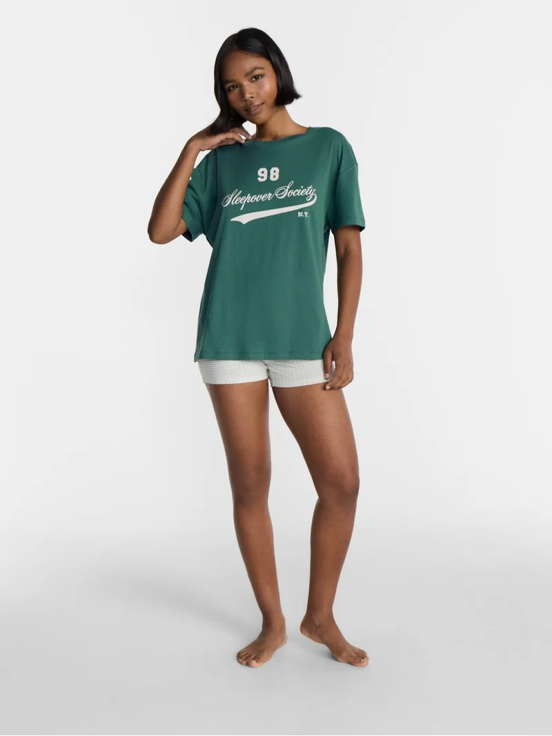 No Boundaries Sleep Set from our Cloud Core Collection, Women\u2019s and Women's Plus XXS-3X | Walmart (US)