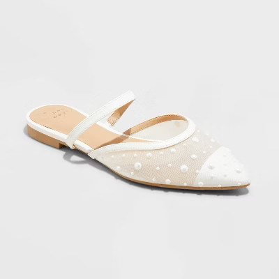 Women's Vienna Mesh Mule Flats - A New Day™This item is not available | Target