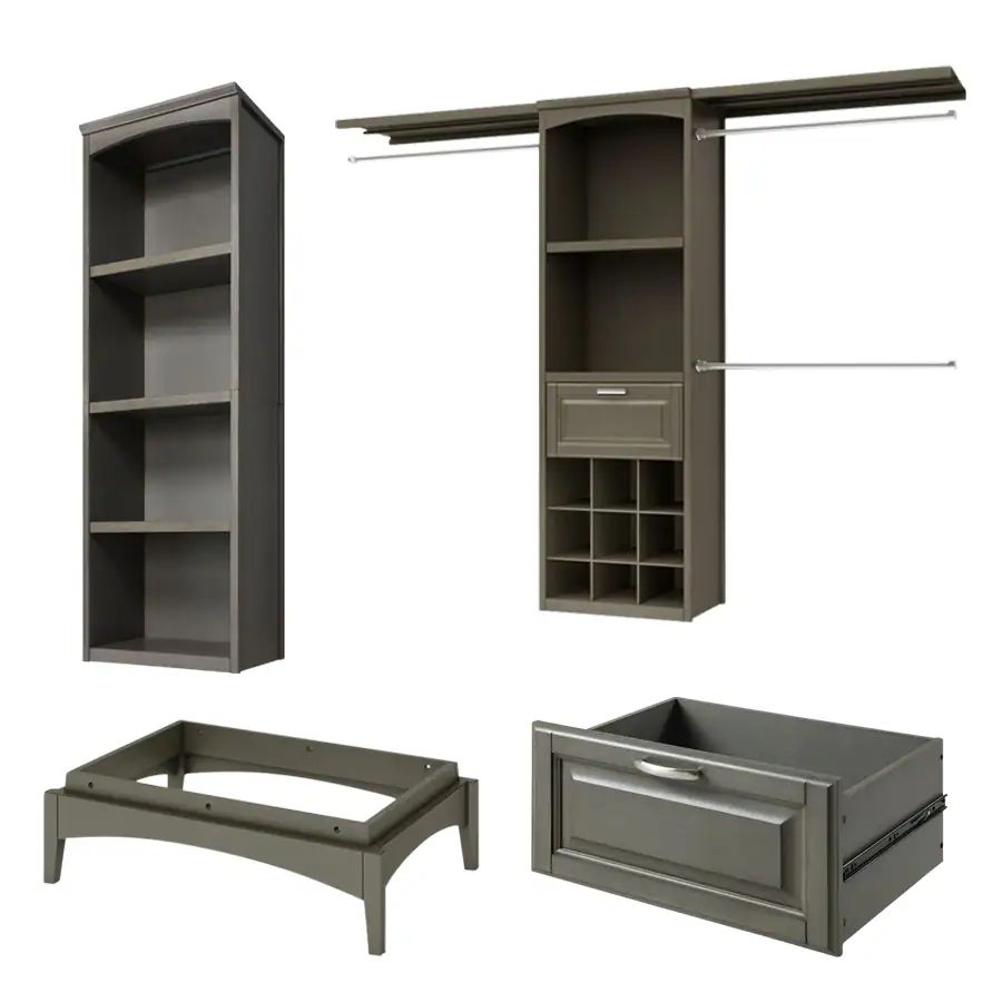 allen + roth allen + roth Gray Closet Collection at Lowes.com | Lowe's