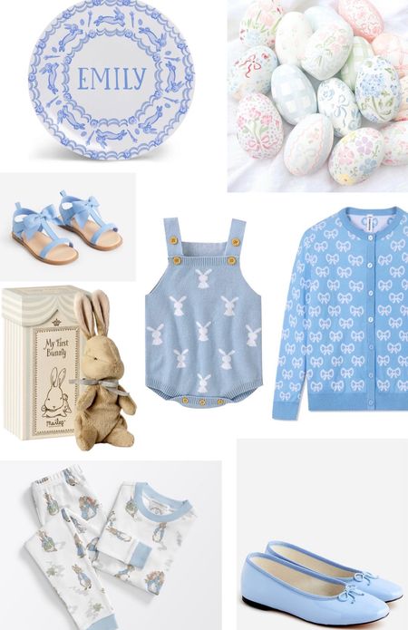 Blue and white Easter basket stuffers, Easter gifts, Easter pajamas, and Easter outfits for baby girls, toddler girls, and moms. 


#LTKSeasonal #LTKbaby #LTKunder50