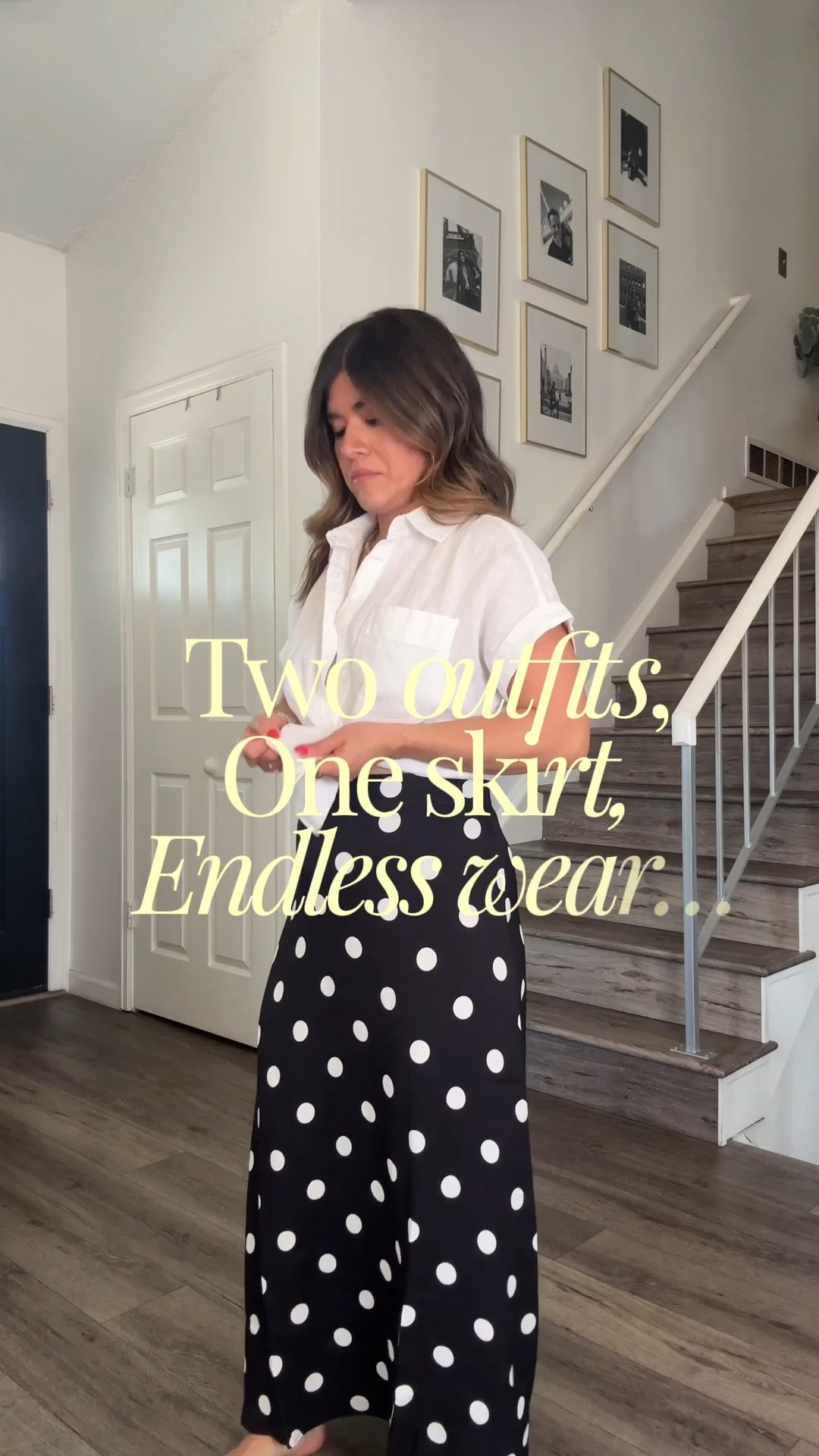 Loving this polka dot maxi skirt from @Quince ✨🤌🏻 It’s so chic and fits so well. The fabric is soft and stretchy! 
Top size xs
Skirt size xs
Black blazer size 0
Crop top ( linked similar styles)

#LTKootd #LTKgrwm #LTKSeasonal