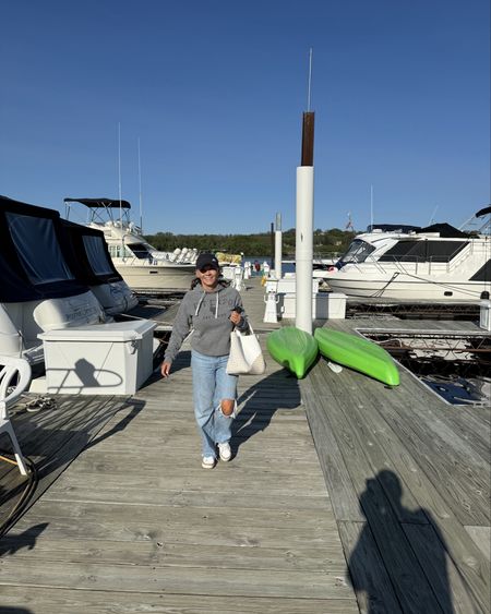 After a night on the boat it’s time to head home. Super casual as I walk down the boat dock to my car. 
kimbentley, casual outfit, summer outfit, jeans, handbagg

#LTKOver40 #LTKSeasonal #LTKShoeCrush
