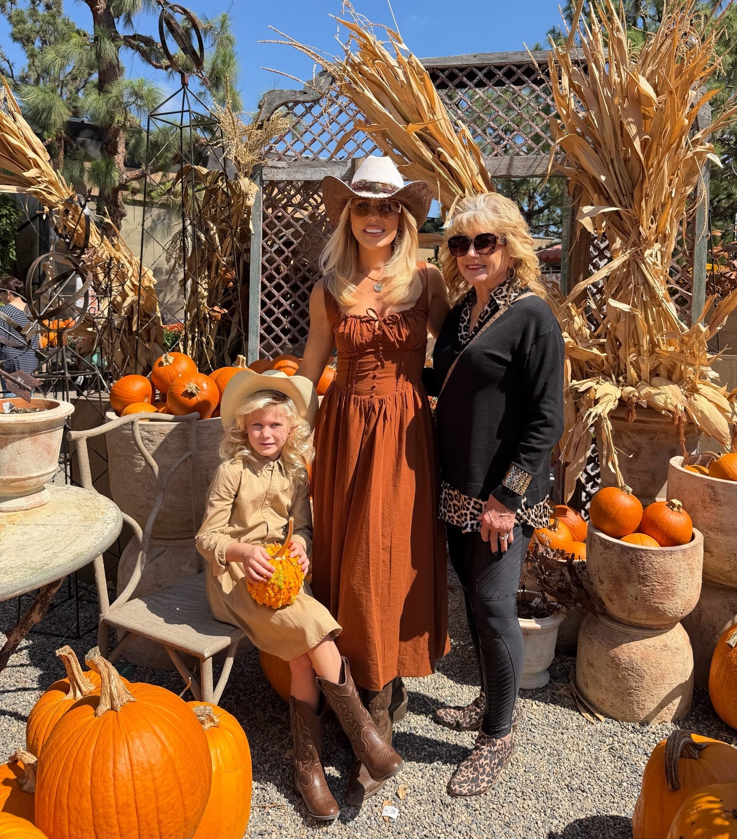 Fun at Rogers Gardens with My Mom & Sky 

Wearing this burnt orange dress in size xs with boots and custom hat from brandienewmandesigns.com use code GRETCHENROSSI FOR 10% off

#LTKdayinmylife #LTKootd #LTKmomlife