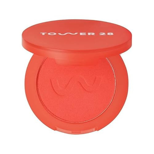 Tower 28 GetSet Matte Powder Blush for Cheeks - 12-Hour Setting Blush Powder for Smooth, Blurred Skin - Talc-Free, Sweat-Proof Face Blushes - Makeup for Sensitive Skin - Downtown Daiquiri (1.13 oz) | Amazon (US)