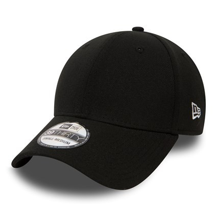 Official New Era Flag Black 39THIRTY Stretch Fit Cap A284_471 A284_471 | New Era Cap