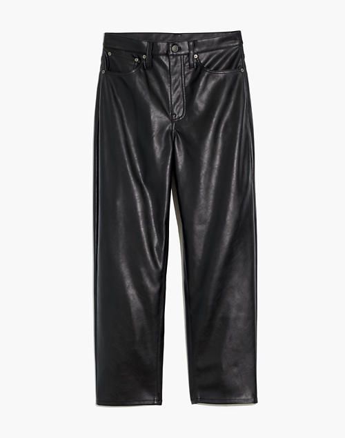 Vegan Leather Balloon Pants | Madewell