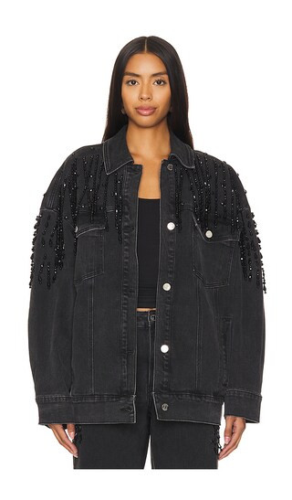 Similina Jacket in Grey Wash | Revolve Clothing (Global)