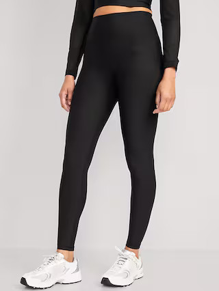 High-Waisted PowerSoft Full-Length Leggings | Old Navy (US)