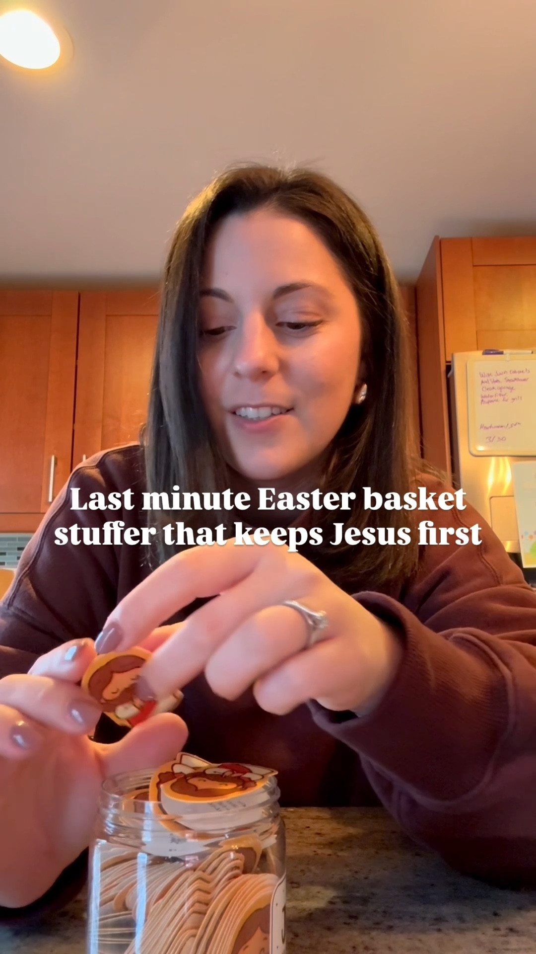 These little Jesus affirmations are so cute! Affirmation on one side, a Bible verse on the other side. So cute for a little Easter basket stuffer.

#LTKKids #LTKmomlife #LTKSeasonal