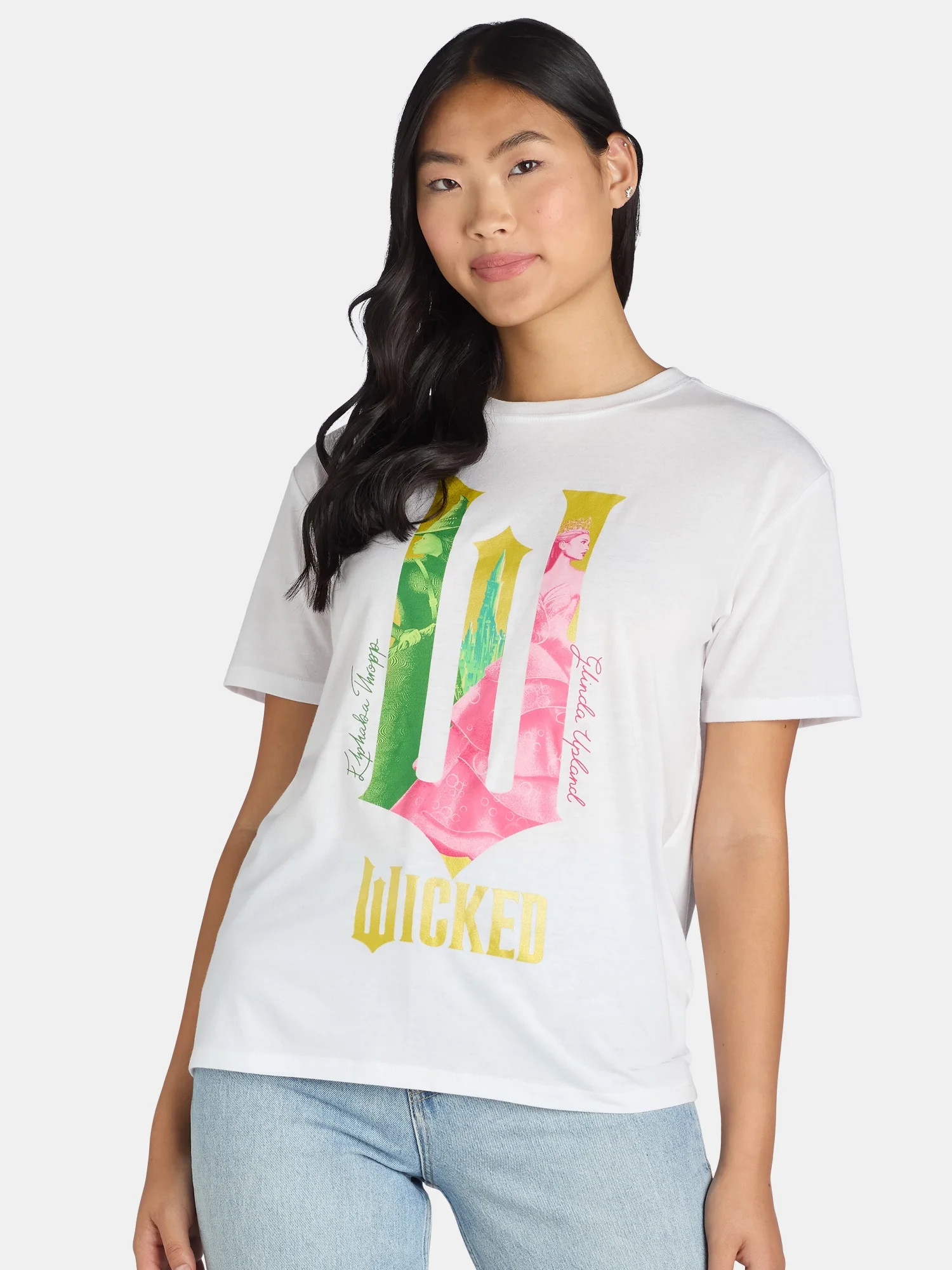 Wicked Women's Graphic Tee with Short Sleeves, Sizes XXS-XXL | Walmart (US)