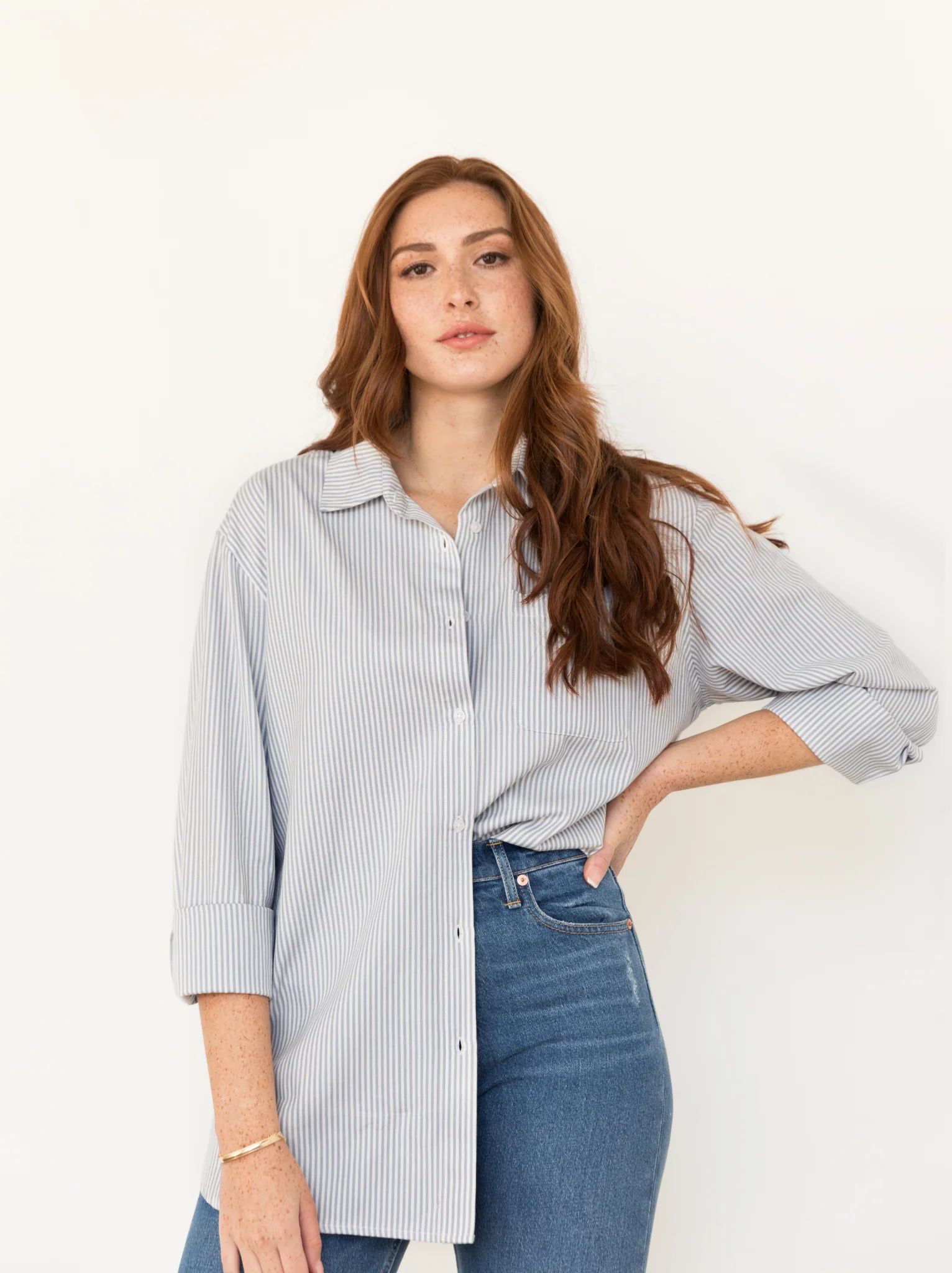 Harris Oversized Button Down Shirt | ABLE Clothing