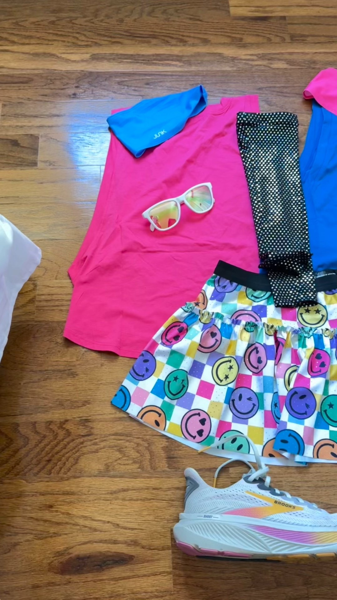 Help me choose my Detroit International Half Marathon outfit! Should I do the pink or blue CRZ Yoga crop top with my Sparkle Athletic skirt? 

#LTKPetite #LTKActive #LTKOver40