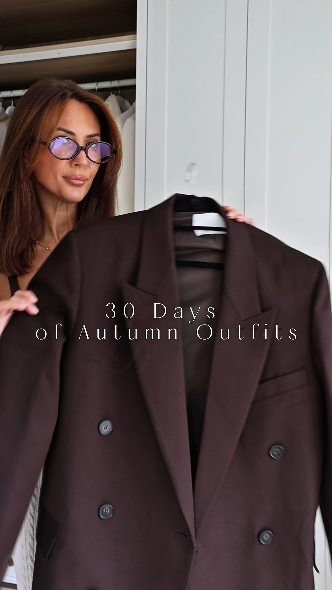 30 days of automatics day three brown long coat, brown coat for autumn brown outfit, leather skirt, brown skirt, brown sweet boots, brown tight brown jumper, auto outfit, autumn style chic styling Mexico blazer coat

#LTKautumn