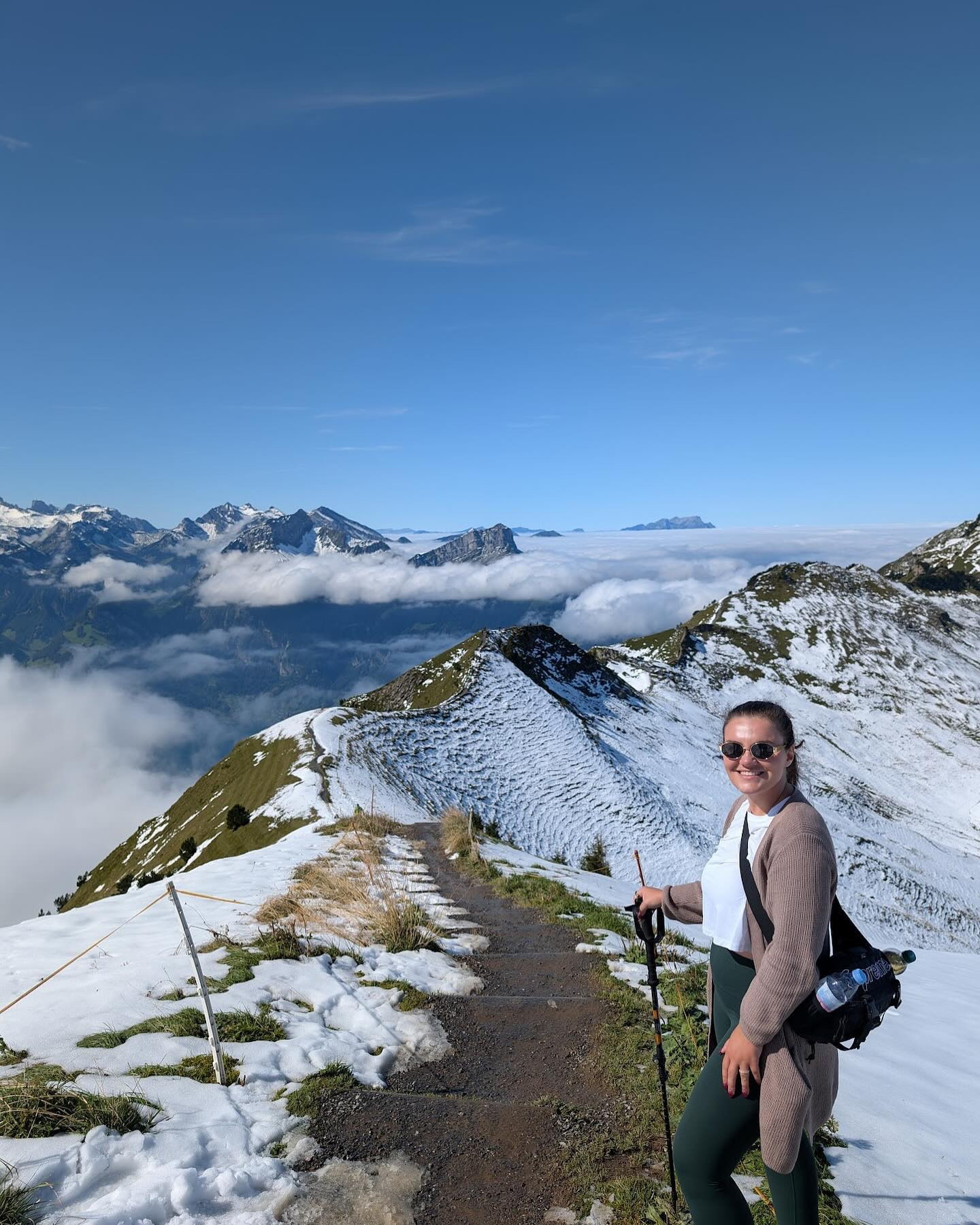 stoos ridge was absolutely breathtaking— literally and metaphorically 🇨🇭🏔️🚡