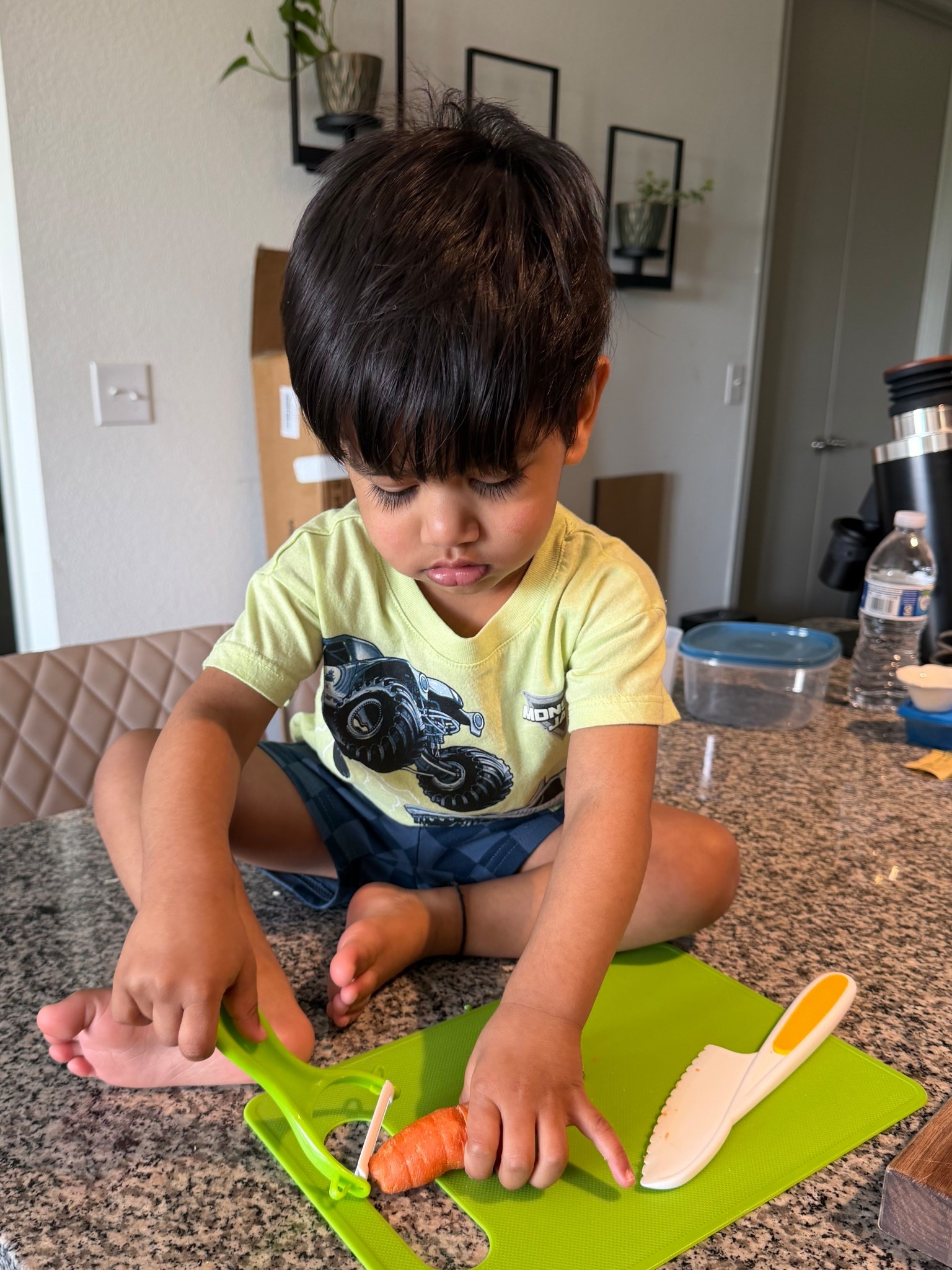 Must have montessori kids kitchen knife set! My 20month old always helps me & keeps him involved- love this - its on deal now for less than $10

#LTKKids #LTKSaleAlert #LTKBaby