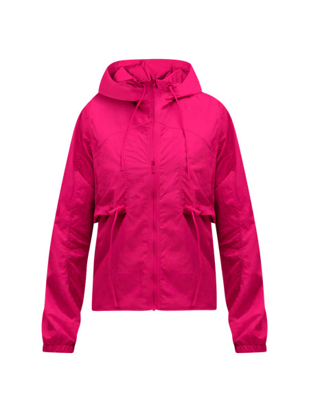 Drawstring Water-Resistant Hooded Jacket | lululemon (CA)