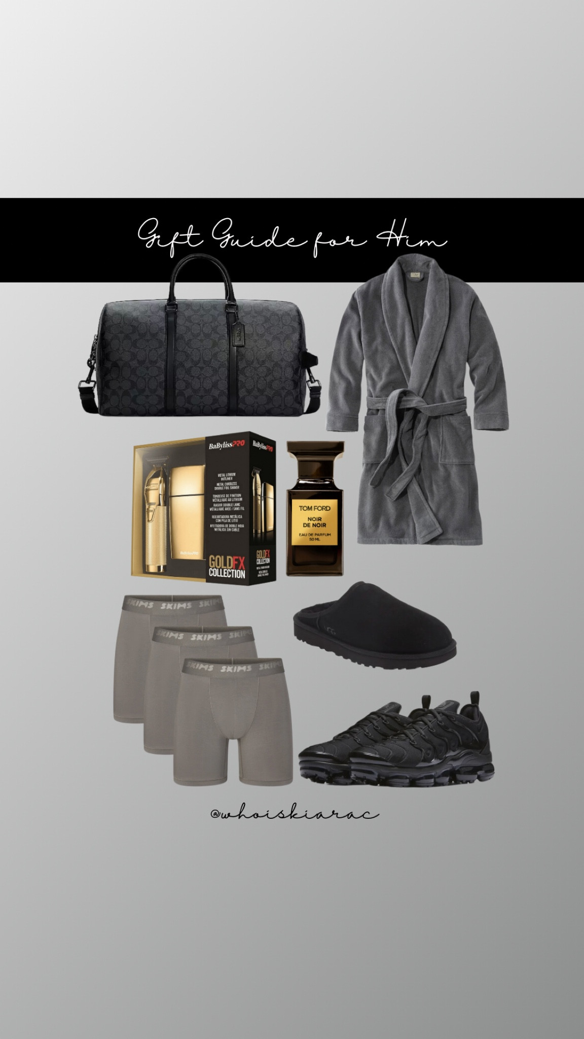 What do you get a man who has you in his life? This gift guide for him will help a little. 

#LTKSeasonal #LTKHoliday #LTKGiftGuide