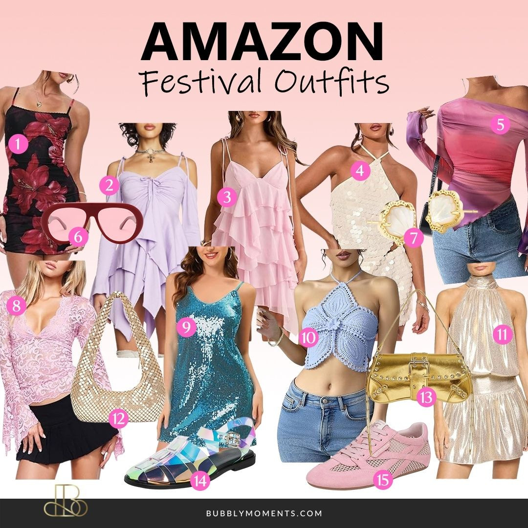 Step into festival season in style with dreamy, head-turning looks that are made for sunshine, music, and unforgettable moments. Think flowy dresses, crochet tops, denim cutoffs, fringe details, and statement boots that bring effortless boho vibes to life. Whether you're dancing under the stars or soaking up golden hour with your besties, these outfit ideas are perfect for creating that carefree, confident festival aesthetic. Layer with oversized sunnies, chunky jewelry, and a cute crossbody bag to complete the look. Don’t be afraid to mix textures, play with colors, and express your unique style—festival fashion is all about standing out and feeling amazing. Save this for your outfit inspo and get ready to turn heads all season long!
#LTKootd #LTKSeasonal #LTKStyle #LTKFashion #FestivalOutfits #FestivalFashion #BohoStyle #CoachellaOutfits #SummerStyle #OOTDInspo #StyleInspo #AmazonFinds #FestivalVibes #BohoChic #TrendyLooks #WhatToWear #OutfitIdeas #StyleGoals #FashionInspo #SummerOutfits #ChicStyle #StreetStyle #FashionFinds #WomensFashion #GlowUpStyle #VacationOutfits #AestheticOutfits 

 