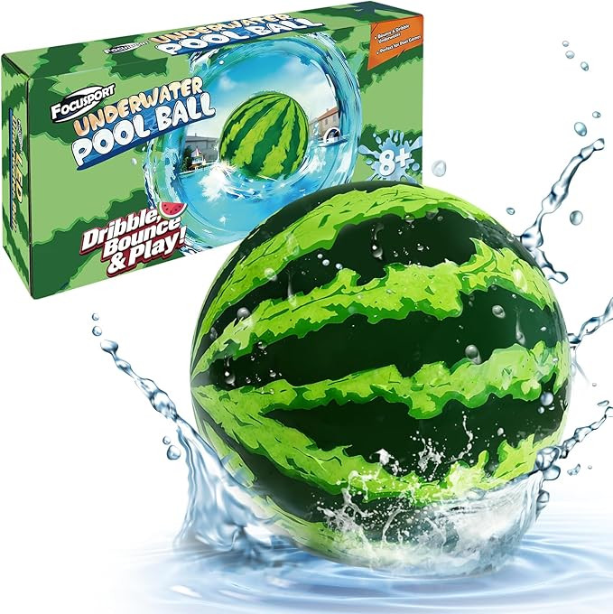 Underwater Pool Ball Game – 2 Pack 9" Water Ball Toy for Kids, Teens, Pool Sports Game for Wate... | Amazon (US)