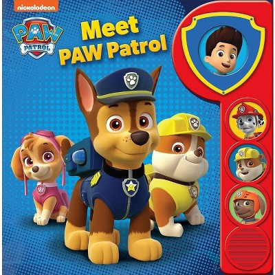 PAW Patrol Meet the Patrol Custom Frame Sound Board Book | Target