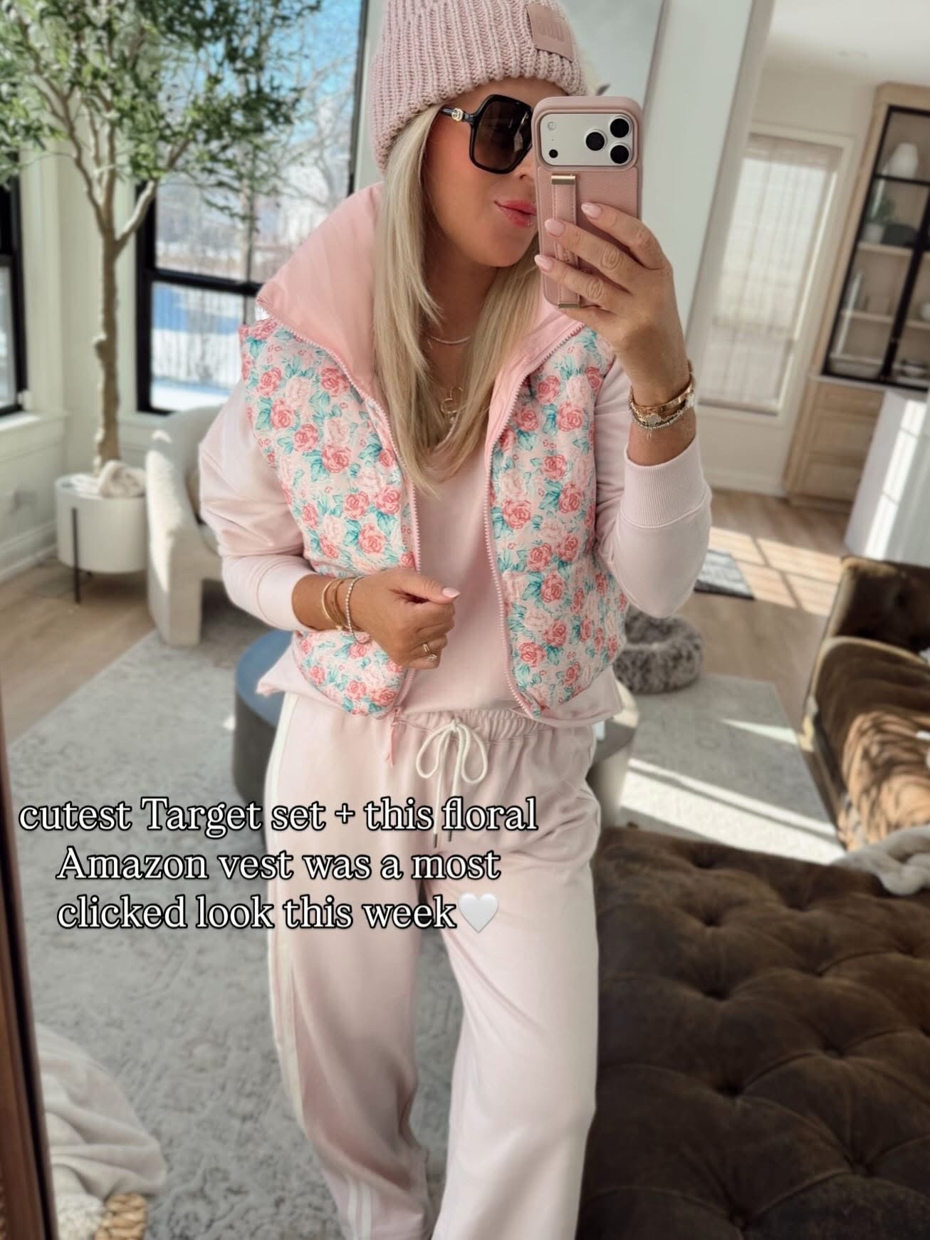 Monday OOTD! This target set is a must! Also my floral vest is Amazon! Adorable! 💕🤍


#LTKOver40 #LTKootd #LTKgrwm