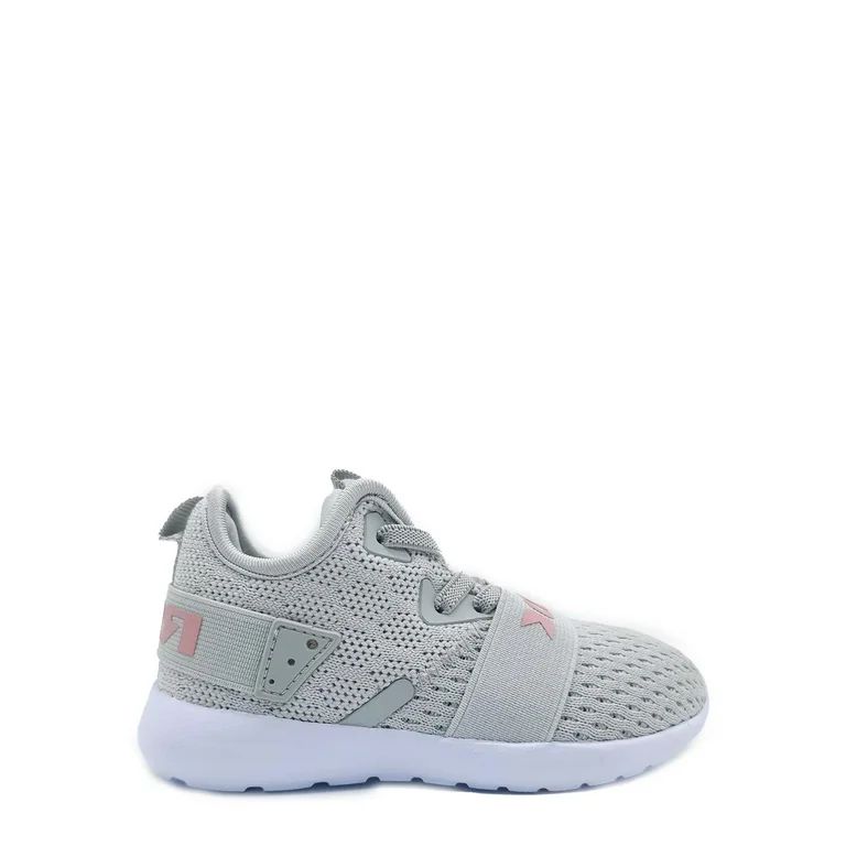 RBX Toddler Girls Knitted Lace-Up Sneakers | Walmart (US)