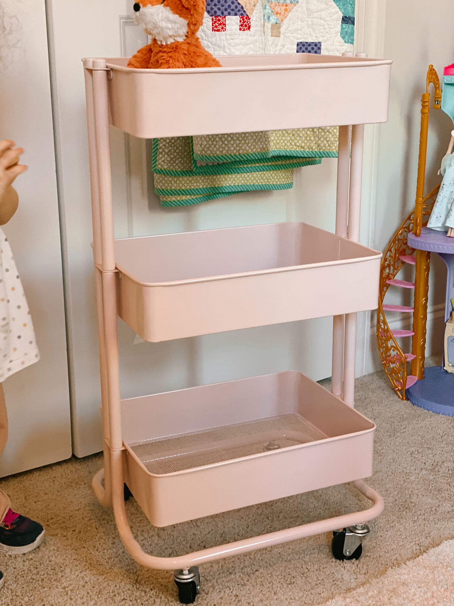Rolling cart. Closet organization. Kids room. Art cart. Home organization. Activity cart. 

#LTKhome #LTKkids #LTKfindsunder50