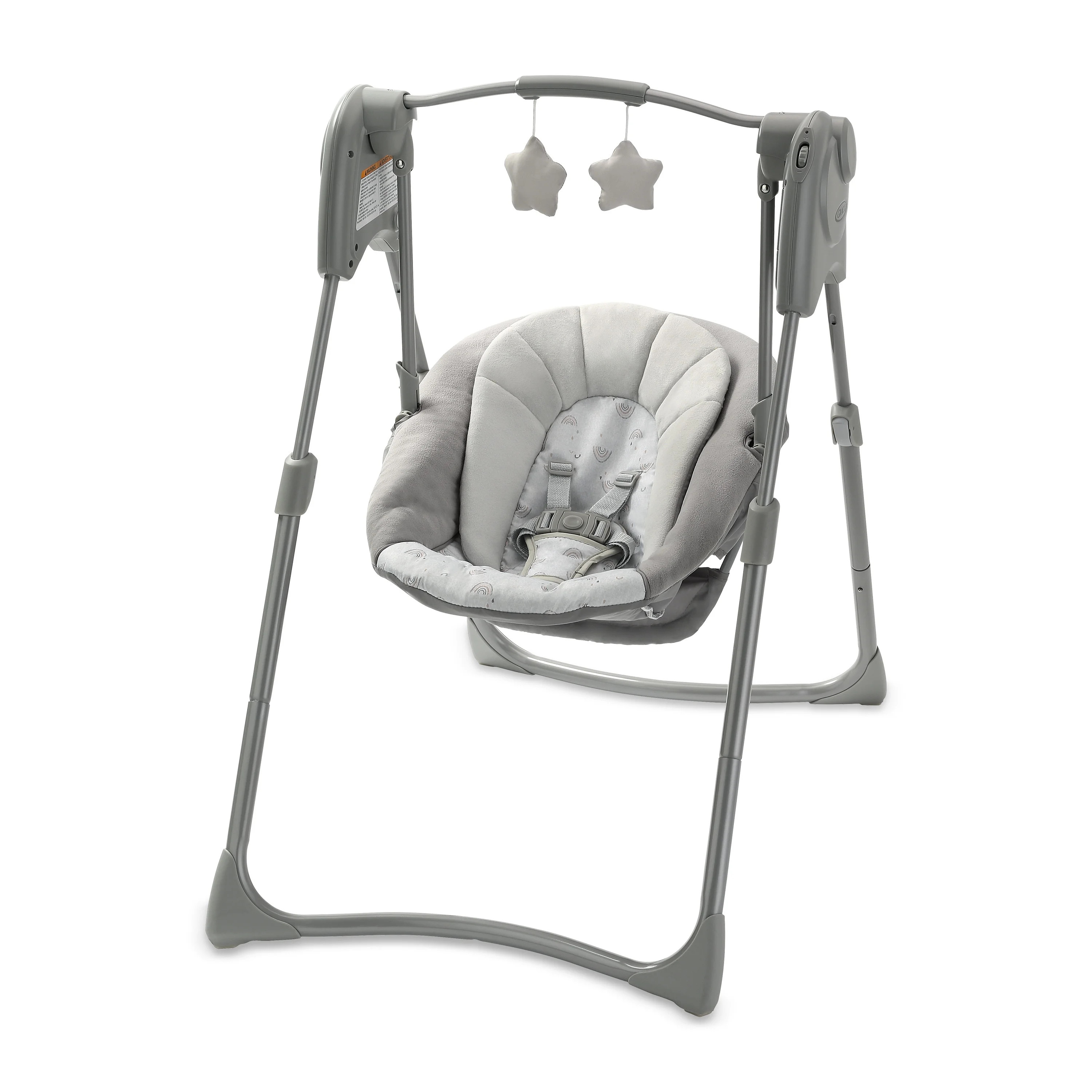 Graco Slim Spaces Compact Baby Swing, Reign | Walmart (US)