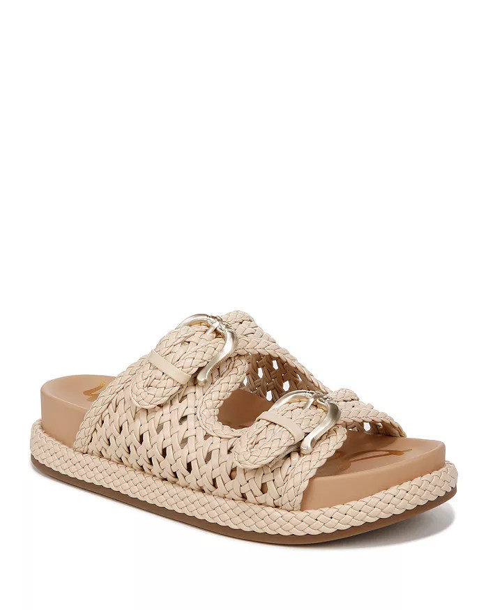 Women's Reid Double Buckle Braided Slide Sandals | Bloomingdale's (US)