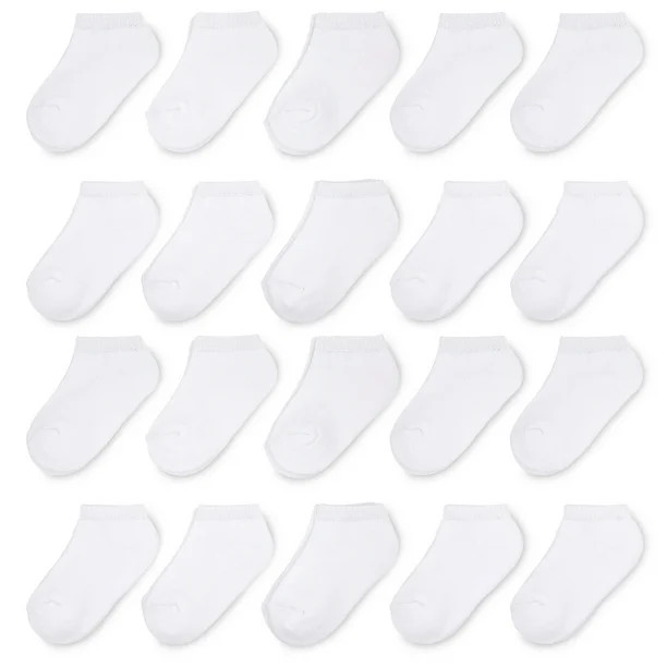 Wonder Nation Infant and Toddler Low- Cut Socks, 20-Pack, Sizes 0M-5T | Walmart (US)