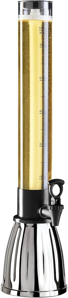 OGGI Beer Tower 3L/100oz - Beverage Dispenser with Spigot & Ice Tube, Margarita Tower, Mimosa Tow... | Amazon (US)