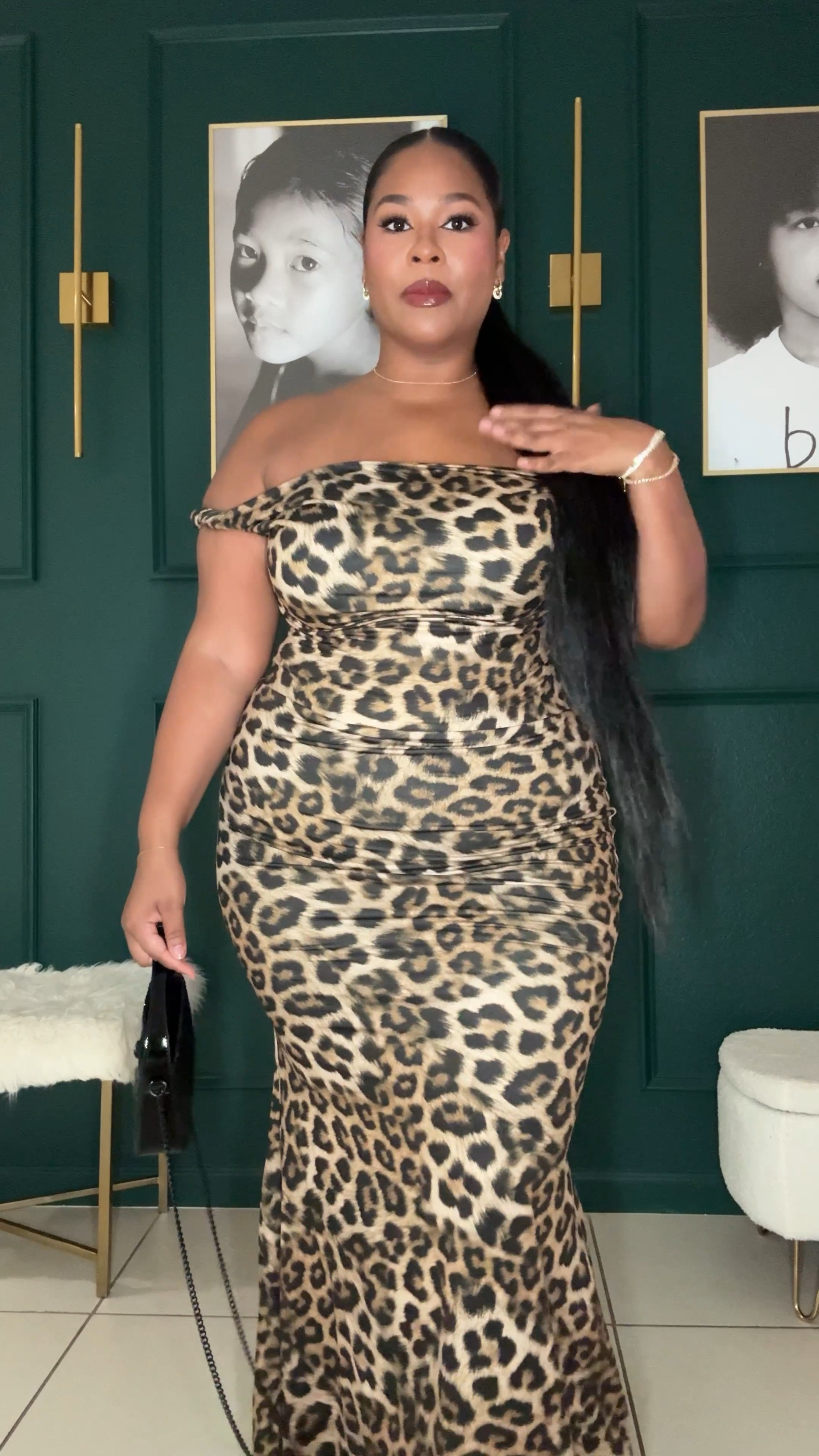 This is the perfect holiday outfit! Perfect for body size and shape!

Wearing size US 12 in the dress 
And the pony tail is 36 inches. 

#LTKMidsize #LTKStyleTip #LTKPlusSize
