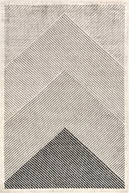 Beige Mae Traverse Stripes 9' x 12' Area Rug | Rugs USA