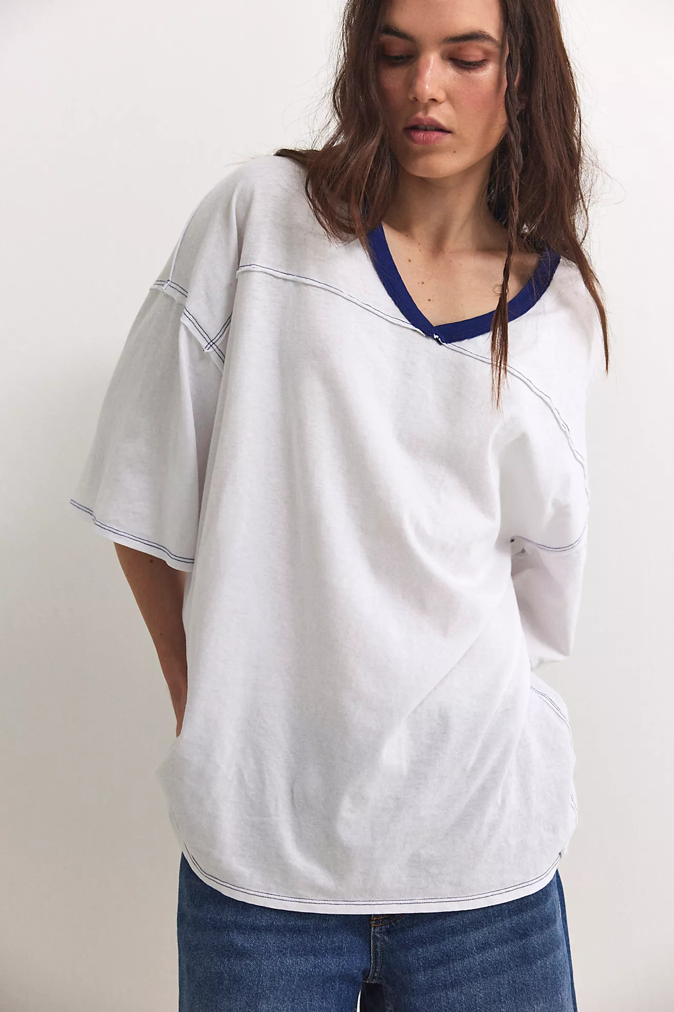 We The Free Two Way Lane Tee | Free People (Global - UK&FR Excluded)