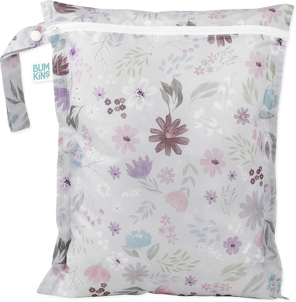 Bumkins Waterproof Wet Dry Bag for Baby, Travel, Swim Suit, Cloth Diapers, Pump Parts, Pool, Gym ... | Amazon (US)