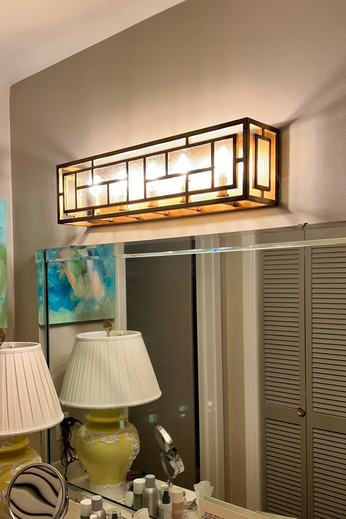 Linking our vanity light! 

#LTKhome