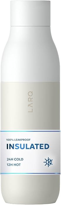 LARQ Twist Top Leak-Proof Reusable Insulated Stainless Steel Water Bottle | Amazon (US)