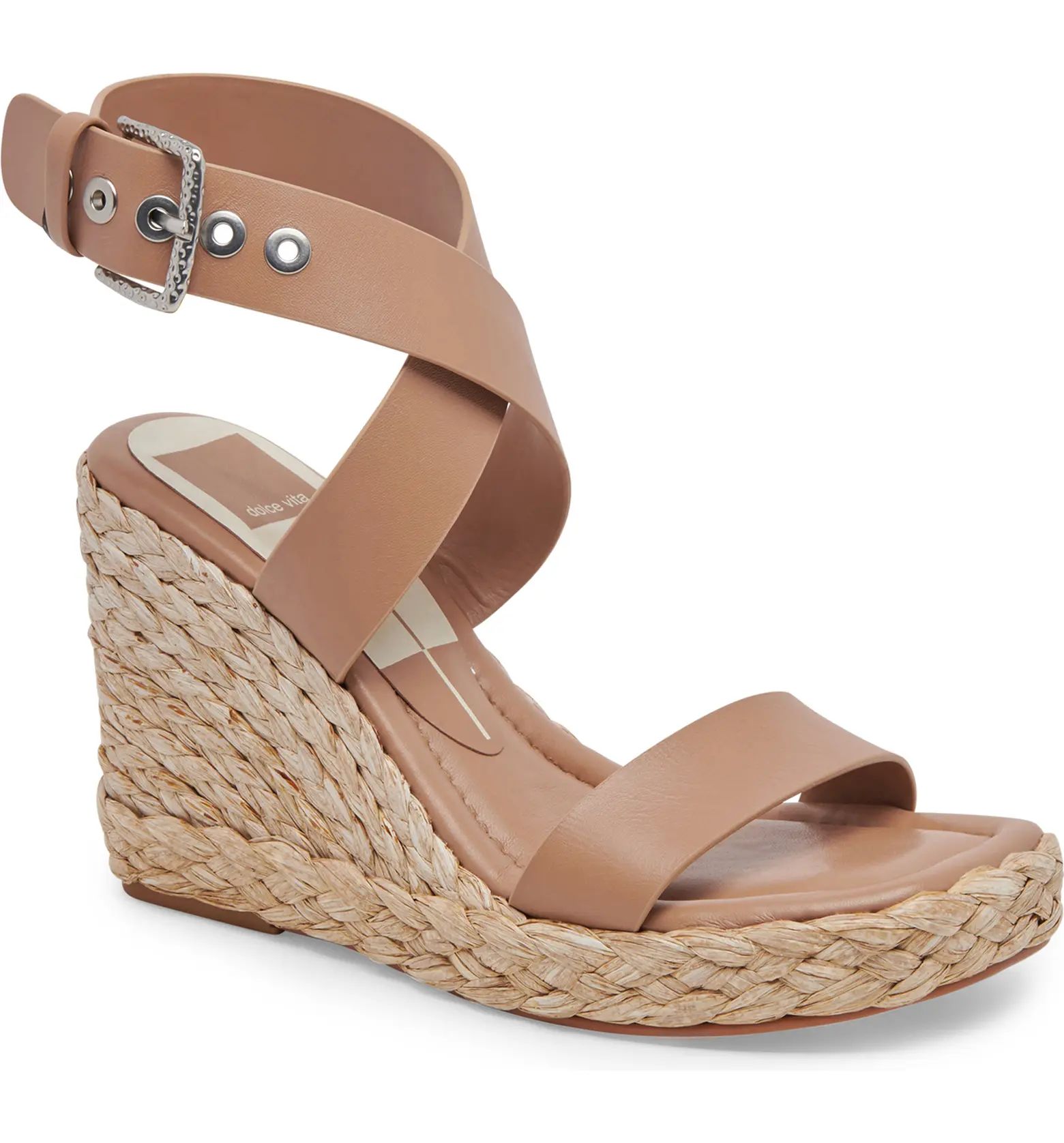 Aldona Ankle Wrap Wedge Sandal (Women) | Nordstrom