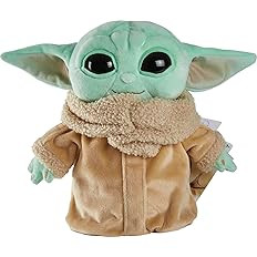 Mattel Star Wars Grogu Plush 8-Inch Character Figure From Star Wars the Mandalorian, Soft Doll in... | Amazon (US)