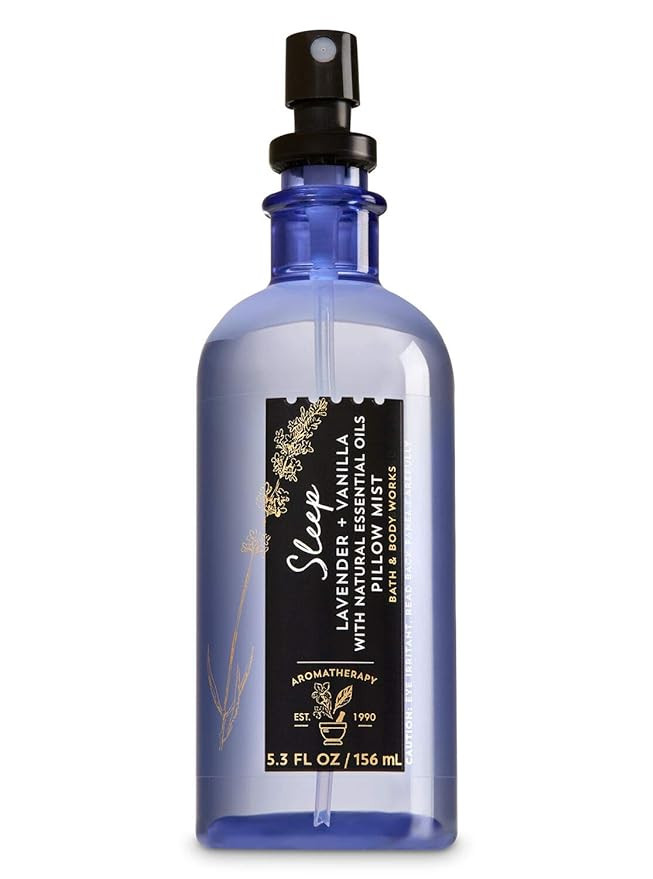 Bath and Body Works Aromatherapy Pillow Mist Lavender Vanilla (Retired Fragrance) 5.3 Fl Oz | Amazon (US)