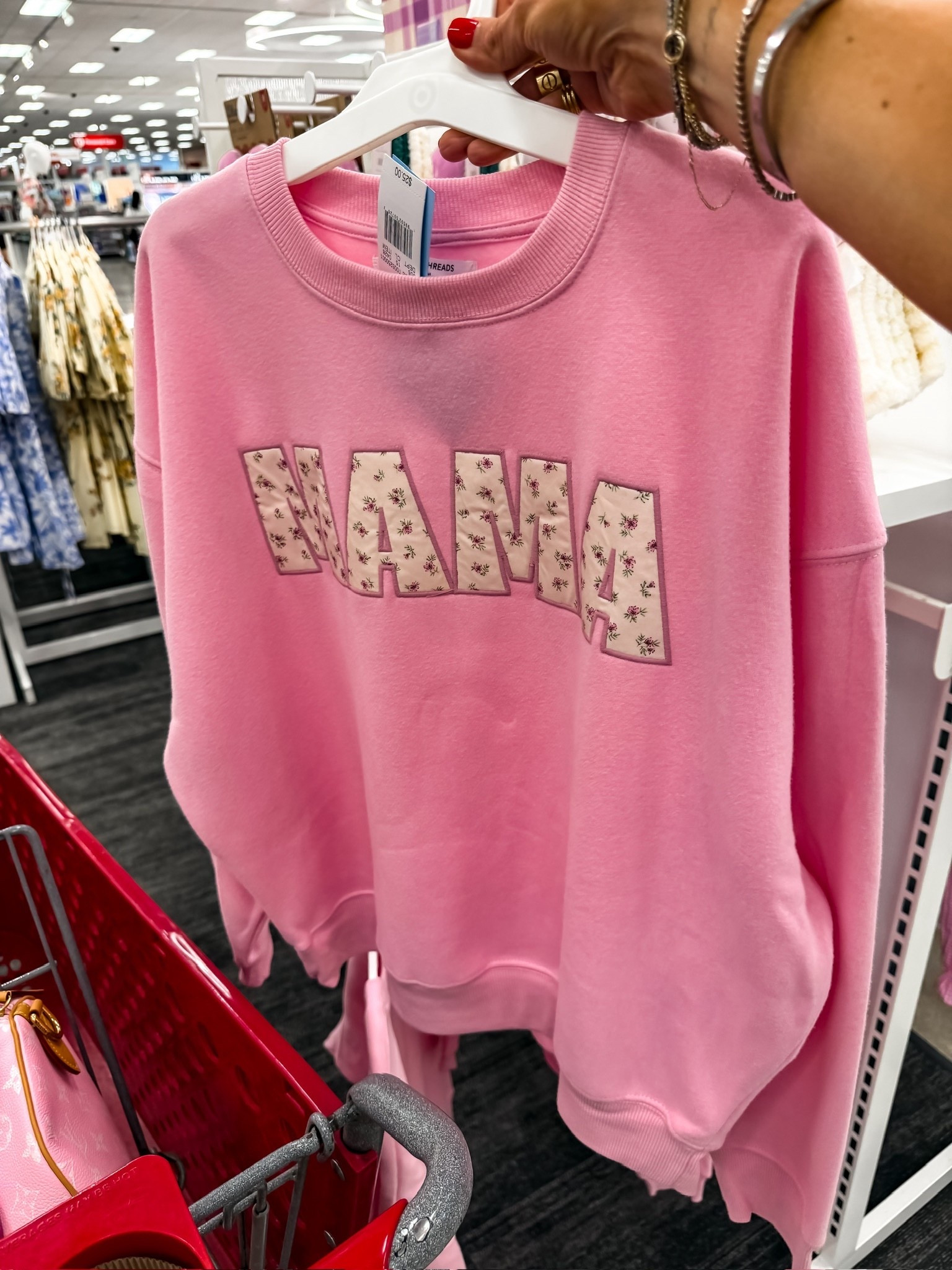 This pink “mama” sweatshirt is too cute to pass up 💕 such an easy throw on for school drop offs, errands, or cozy days at home.

mama sweatshirt, mom style outfit, casual mom look, everyday mom uniform, cozy outfit ideas, target finds, affordable fashion, mom life style, cute graphic sweatshirt, themominstyle

#LTKOver40 #LTKmomlife #LTKMothersDay