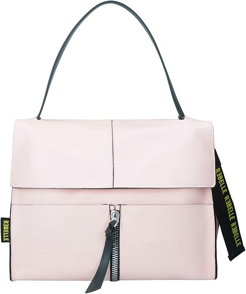 Rebelle Borsa donna mano/tracolla Clio Satchel pelle rosa petal BS23RE01 1WRE11 Grande | Amazon (IT)