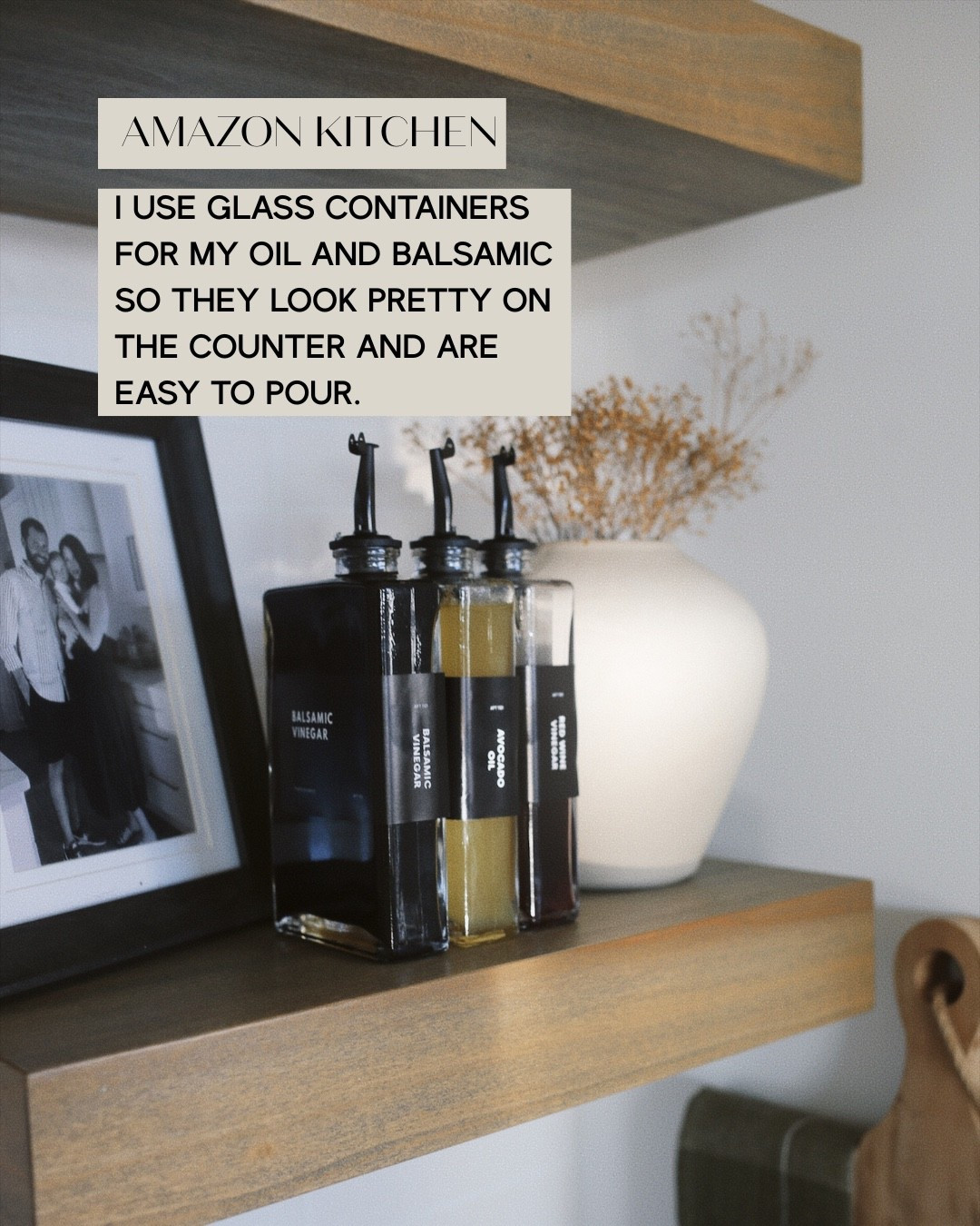 Who said you needed to hide your food! With these glass containers it can be the perfect kitchen decor!

#LTKFamily #LTKFindsUnder50 #LTKHome