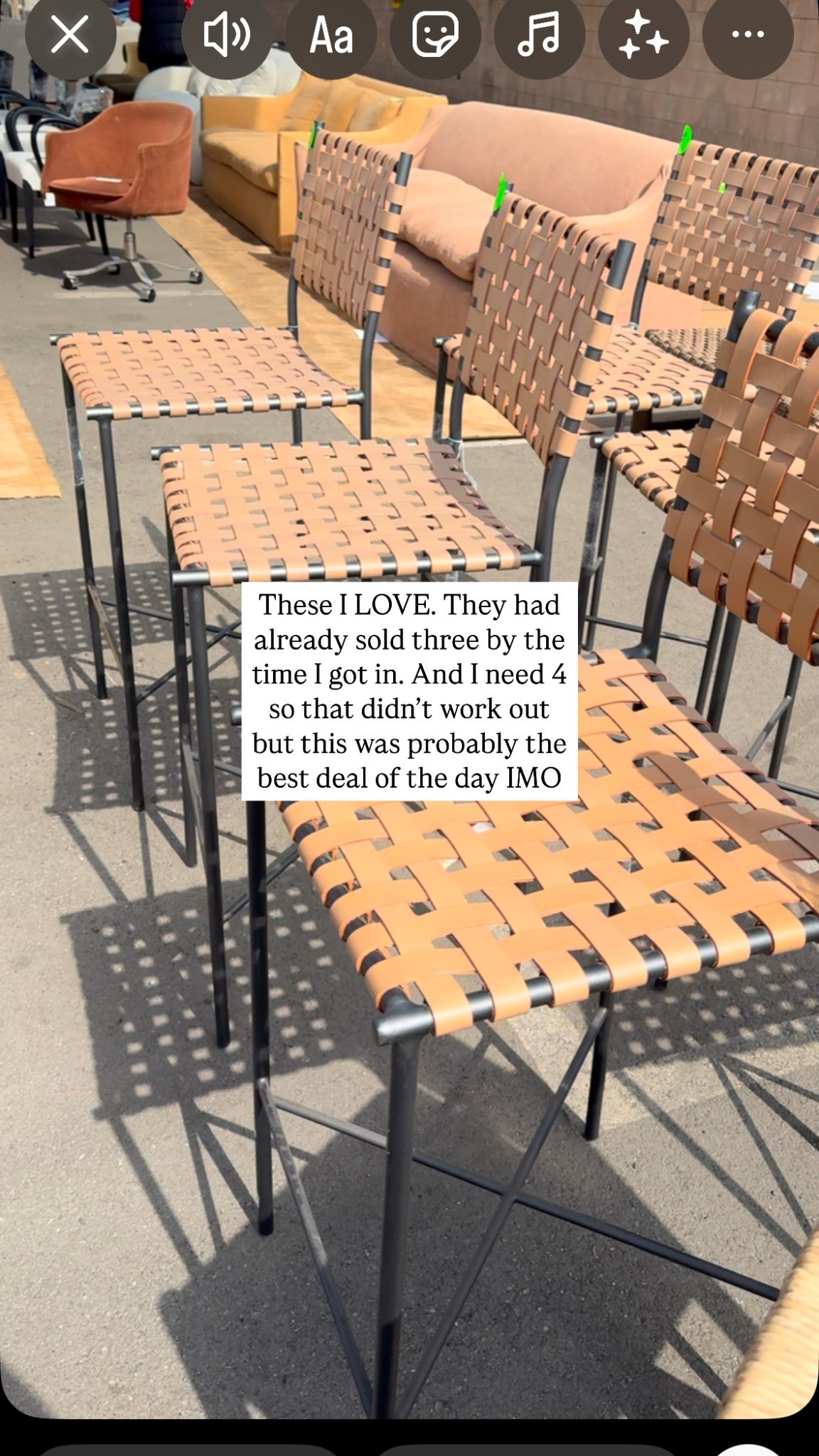 These are the best bar stools because you can wipe them down 

#LTKParties #LTKFamily #LTKHome