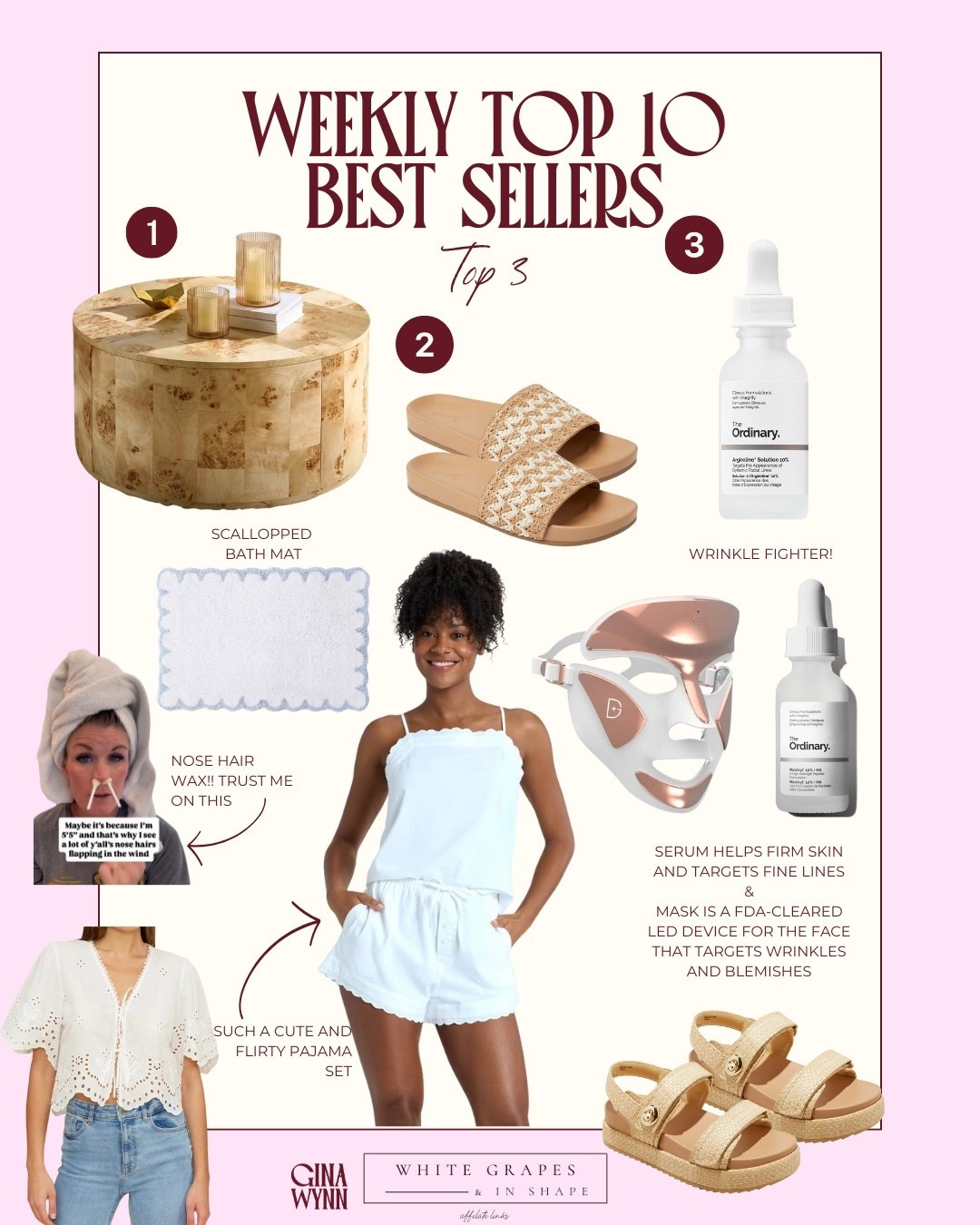 Weekly Beat Sellers
Here’s what y’all loved this past week! 

#LTKOver40 #LTKHome #LTKBeauty