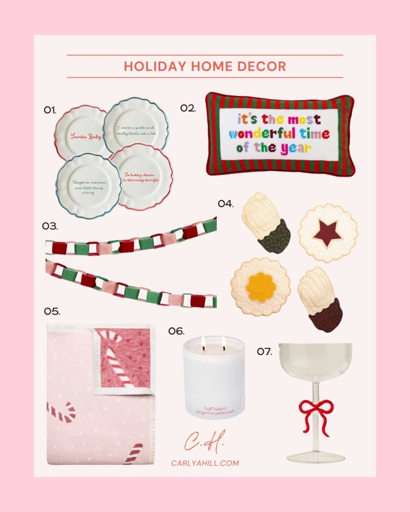 Colorful holiday home decor 

#LTKHoliday #LTKHome