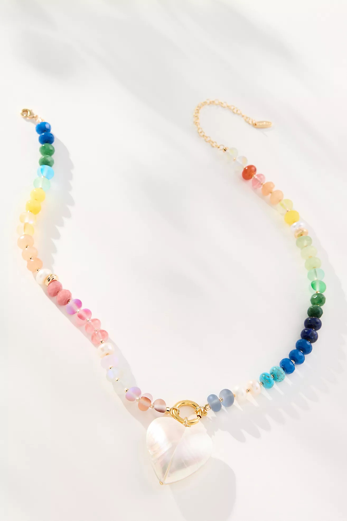 Beaded Charm Necklace | Anthropologie (US)