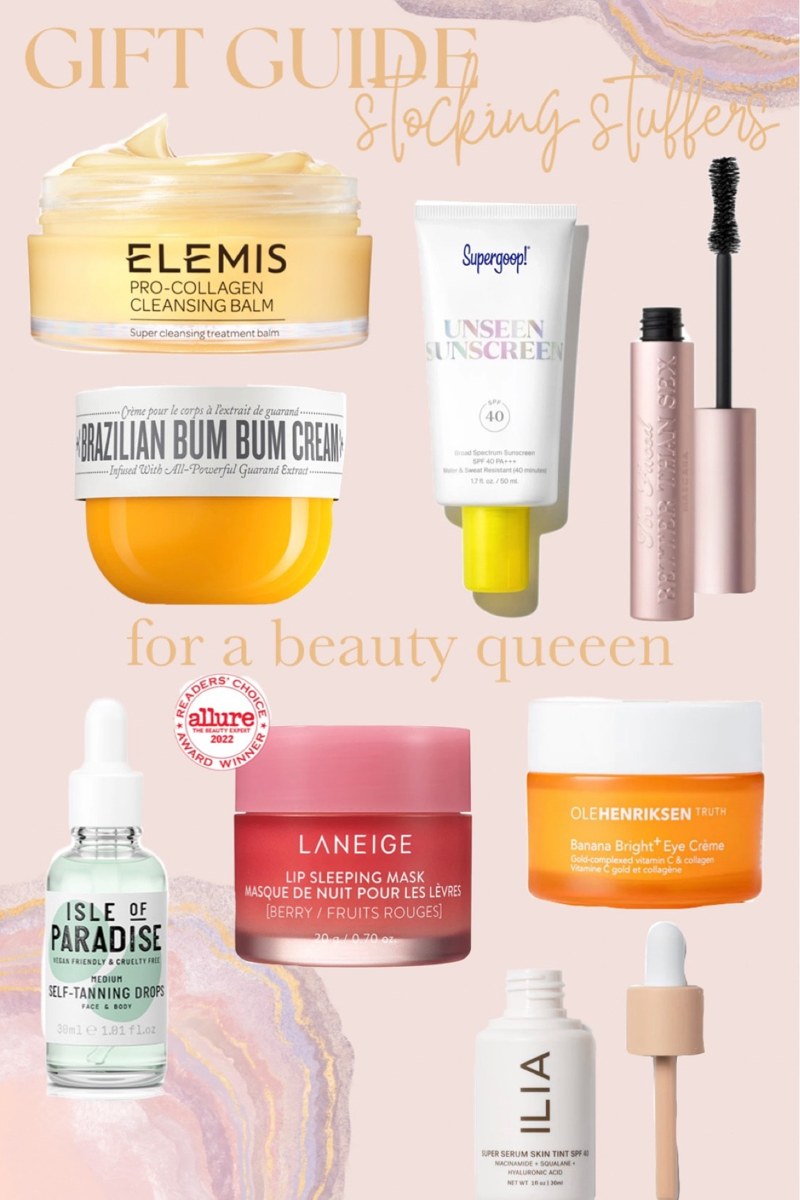 stocking stuffers for a beauty lover. makeup products for her. affordable beauty products. skin care. stocking stuffers for her

#LTKbeauty #LTKHoliday #LTKunder100