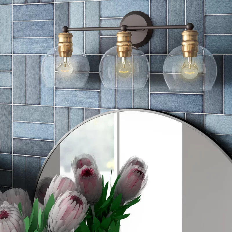 Mata 3-Light Dimmable Vanity Light | Wayfair North America