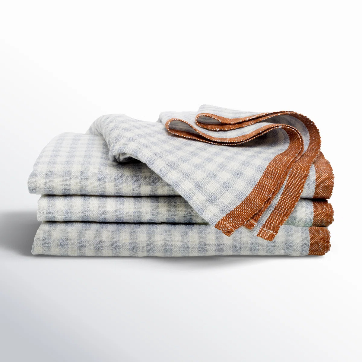 Linen Gingham Square Napkin (Set of 4) | Wayfair North America